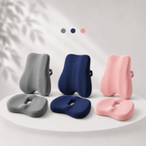 RAMVICO® | Set Cojín Ergonómico Memory Foam para Silla