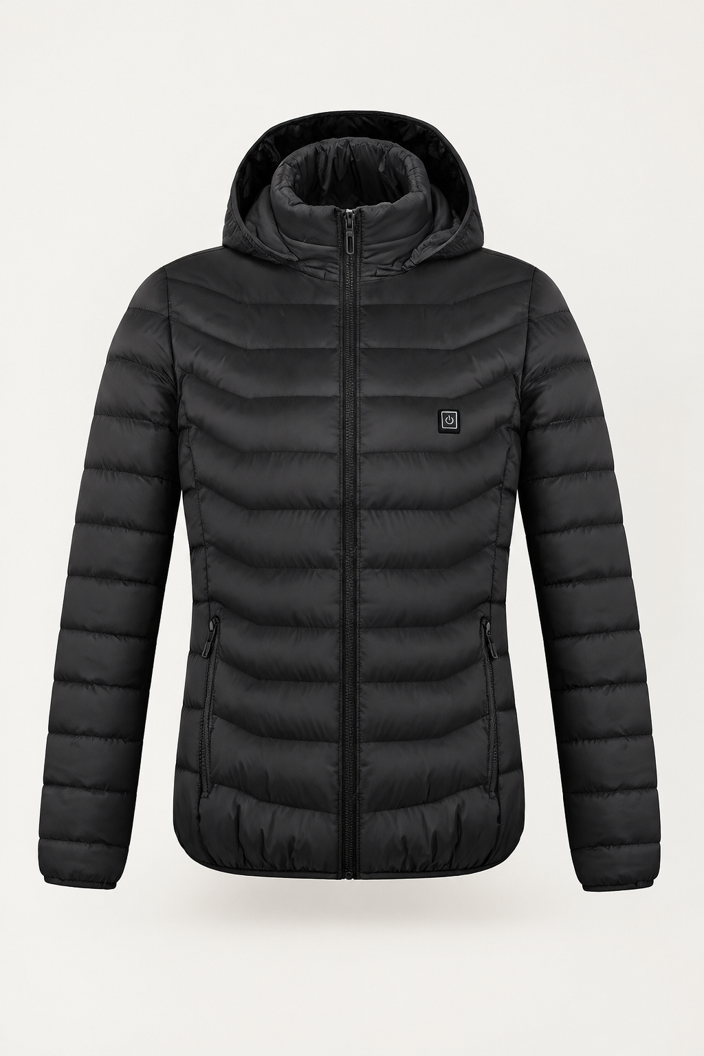 RAMVICO® | Chaqueta Calefactable con Capucha, USB, 3 Niveles de Calor