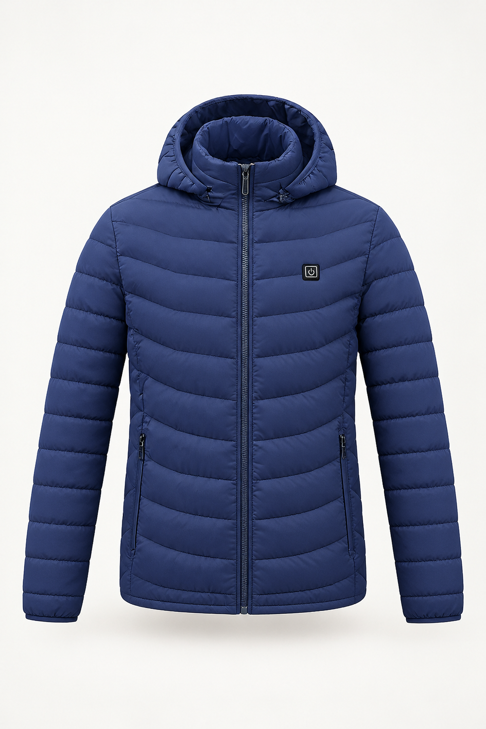 RAMVICO® | Chaqueta Calefactable con Capucha, USB, 3 Niveles de Calor